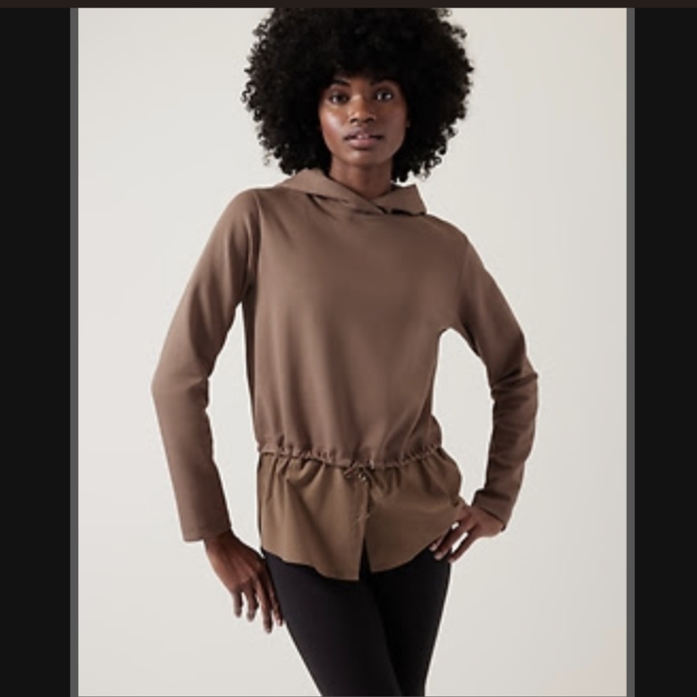 Athleta Gallery Hoodie Top